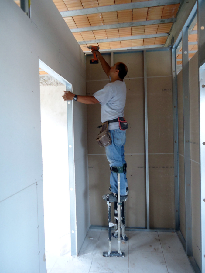 9 Simples passos para Instalação de Parede em Drywall! Axial Engenharia, Projetos e Construções